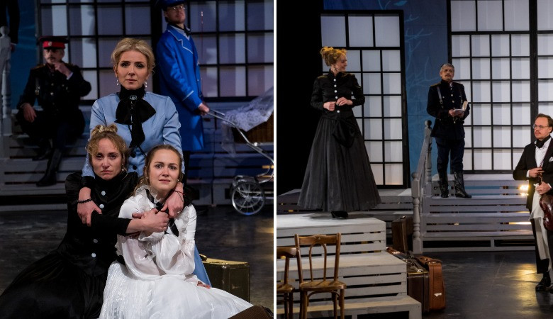 Три сестры в Русском театре в Бишкеке